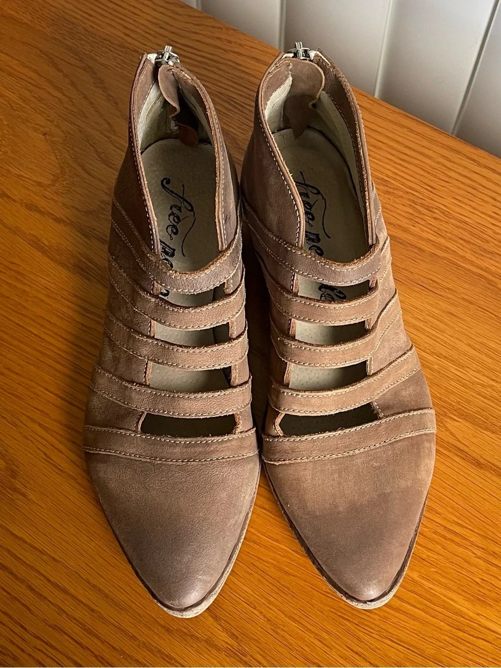 Free People Emma Swept Away Ankle Boots Size 37